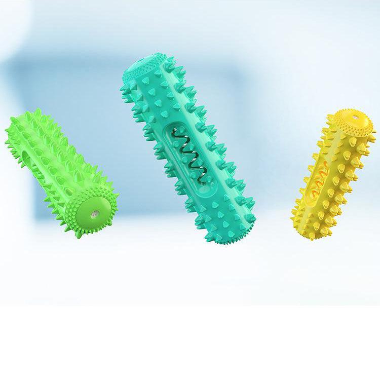 Dog Toothbrush & Teething Toy – 2-in-1 Dental Chew